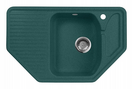 Гранитная мойка AquaGranitEx M-10 зеленый