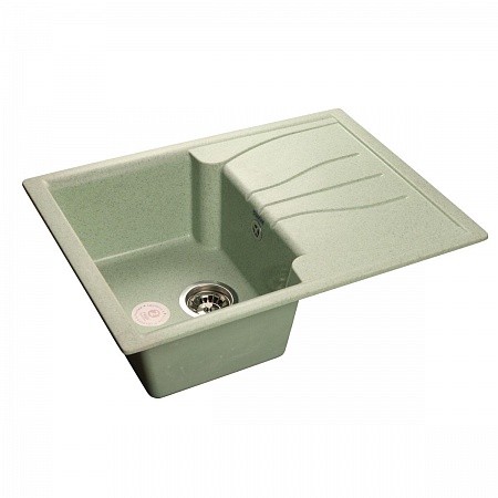Мойка кухонная GranFest Standart GF-S680L салатовый