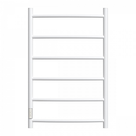 Полотенцесушитель электрический Point Афина PN04758W П6 500x800 диммер слева, белый