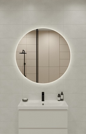 Зеркало Cersanit ECLIPSE smart 100x100 с подсветкой круглое