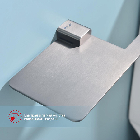 Бумагодержатель с полочкой для телефона RAGLO R301.03.09