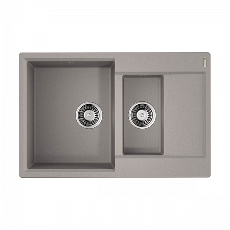 Мойка кухонная OMOIKIRI Daisen 78-2-GR Artgranit/leningrad grey