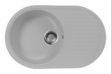 Гранитная мойка AquaGranitEx M-18 серый