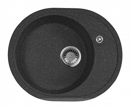 Гранитная мойка AquaGranitEx M-18L черный