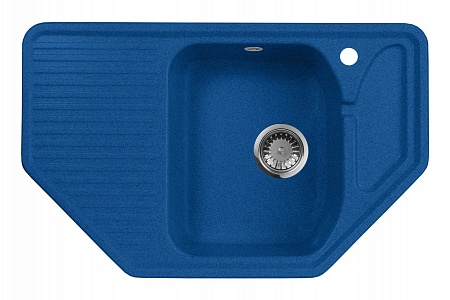 Гранитная мойка AquaGranitEx M-10 синий
