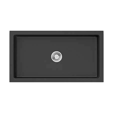 Мойка кухонная OMOIKIRI Mikura 83-BL Natceramic/черный