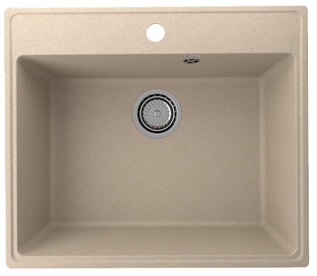 Мойка кухонная ULGRAN Quartz Forte 580-03, десерт