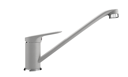 Смеситель для кухни Ulgran U-004-341, ультра-белый