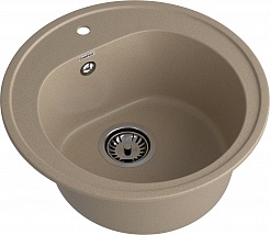 Мойка кухонная GranFest Rondo GF-R510 песочный