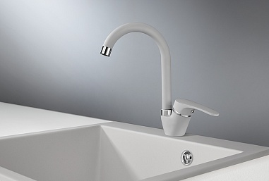 Смеситель Granula GR-1024 сланец для кухни