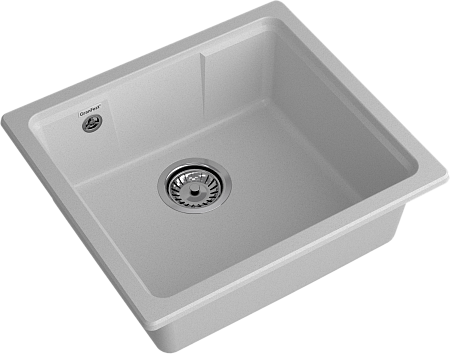 Мойка кухонная GranFest URBAN 4550 подстольный монтаж 1-чаша 450*500мм серый
