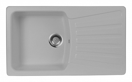 Гранитная мойка AquaGranitEx M-12 серый