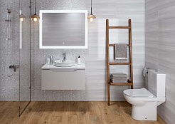 Зеркало Cersanit LED DESIGN 030 80 с подсветкой прямоугольное