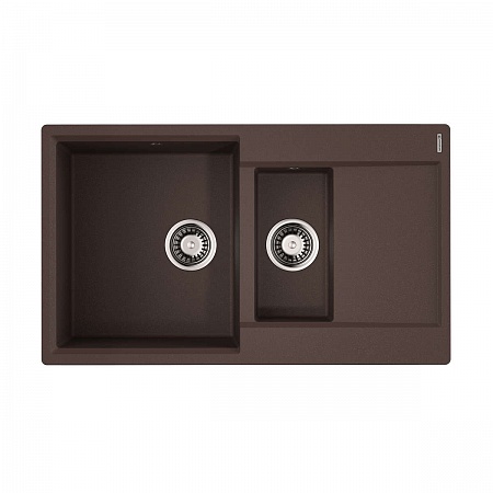 Мойка Omoikiri Daisen 86-2-DC Artgranit/темный шоколад