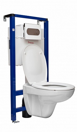 Подвесной унитаз Pestan Fluenta BASIC с крышкой Soft-Close