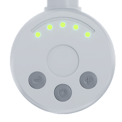 ТЭН LUX-01T-300 с терморегулятором 300W, белый