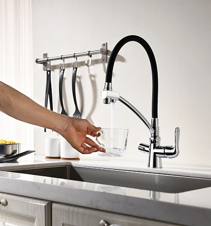 Купить Смеситель Lemark Comfort LM3070C для кухни с подключением к ...