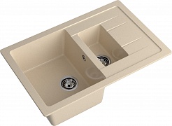 Мойка кухонная GranFest Quadro GF-Q775KL кашемир