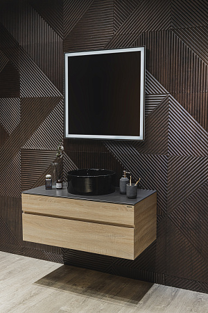 Зеркало Silver Mirrors Рига 770х770 (бесконтактный сенсор)