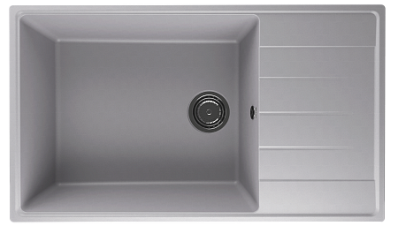 Мойка кухонная ULGRAN Quartz Prima 860-04, платина