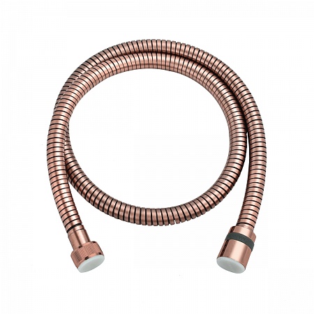 Душевой шланг Lemark LE8037B-RBronze двухзагибный 1,5 м, TURN-FREE, латунь, "красная бронза", блист.
