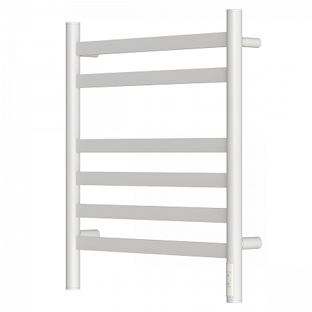 Полотенцесушитель электрический Point Селена PN16856W П6 500x600, диммер справа, белый