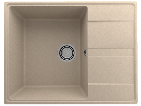 Мойка кухонная ULGRAN Quartz Prima 650-03, десерт