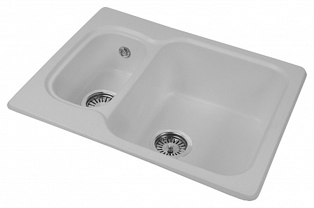 Гранитная мойка AquaGranitEx M-09 серый