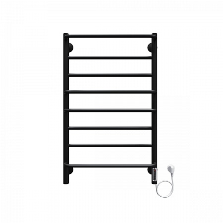 Полотенцесушитель электрический Terminus Евромикс П8 500x850, черный (RAL 9005 матовый)