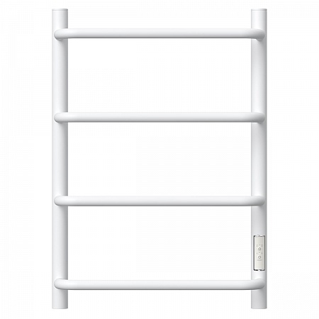 Полотенцесушитель электрический Point Ника PN08846W П4 400x600 диммер справа, белый