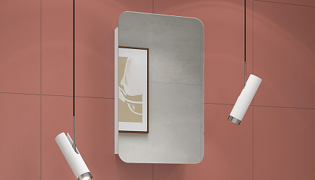 Шкаф навесной VELVEX Bio 400 с зеркалом