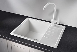 Кухонная мойка Granula Standart ST-5803 белый