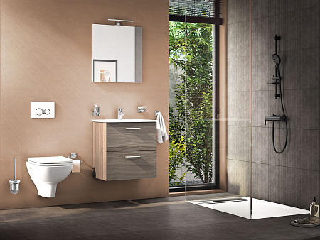 Душевой комплект Vitra Bliss A4574336EXP черный матовый