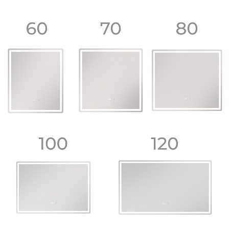 Зеркало VIGO Geometry Luxe 1000 