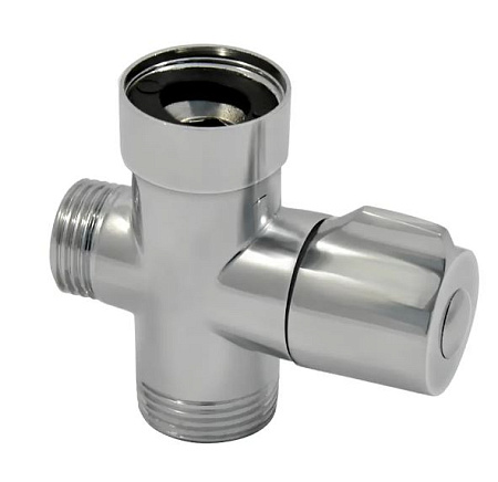 Дивертор для смесителя мех. 3/4-1/2-3/4,арт.EDV1CER