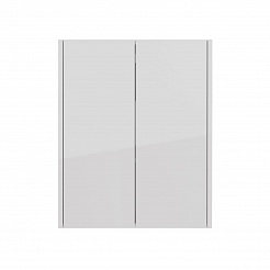 Шкаф Lemark COMBI 60см подвесной, 2-х дверный, цвет корпуса, фасада: Белый глянец