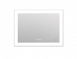 Зеркало Cersanit LED DESIGN PRO 060 80 часы с подсветкой прямоугольное