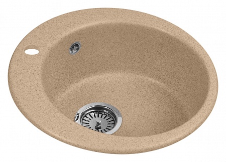 Гранитная мойка AquaGranitEx M-05 песочный