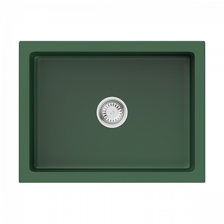Мойка кухонная OMOIKIRI Mikura 61-RG Matt Natceramic/royal green матовый