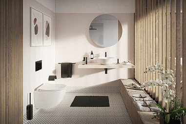 Подстаканник для зубных щеток Vitra Origin A4489636 Черный матовый