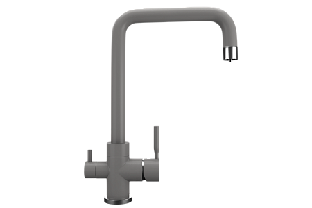 Смеситель для кухни ULGRAN Quartz UQ-019-09, асфальт