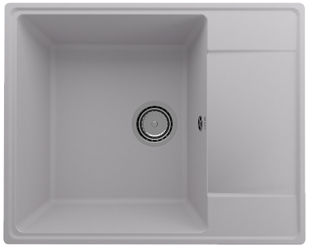 Мойка кухонная ULGRAN Quartz Prima 605-04, платина