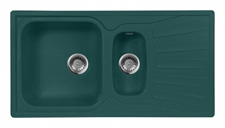 Гранитная мойка AquaGranitEx M-09K зеленый