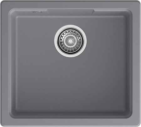 Мойка кухонная GranFest URBAN 4550 подстольный монтаж 1-чаша 450*500мм темно-серый