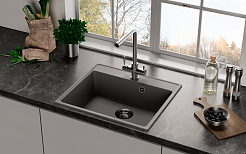 Мойка кухонная ULGRAN Quartz Forte 580-03, десерт