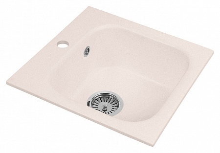 Гранитная мойка AquaGranitEx M-43 светло-розовый