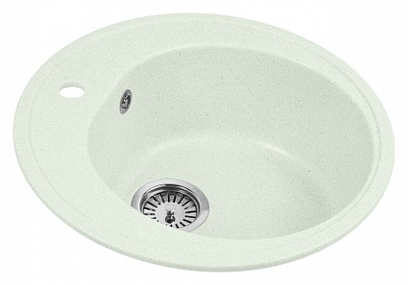 Гранитная мойка AquaGranitEx M-08 салатовый