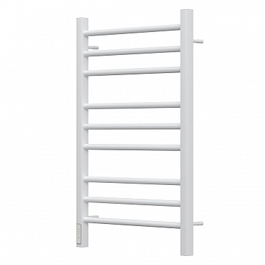 Полотенцесушитель электрический Point Веста PN70758W П9 500x800, диммер слева, белый