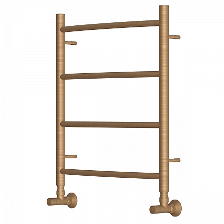 Полотенцесушитель водяной Point Афина PN04156BR П4 500x600, бронза