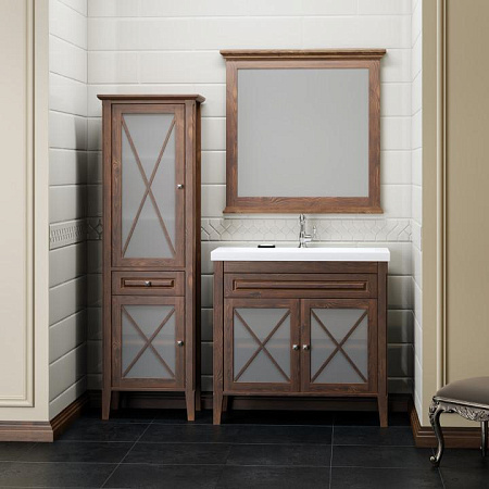 Тумба OPADIRIS Палермо 90, светлый орех (под раковину CeraStyle FRAME 90)